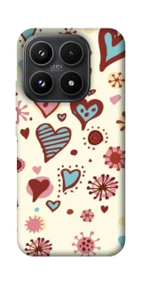 Чохол на Xiaomi 17 Pretty hearts фото 1 з 1