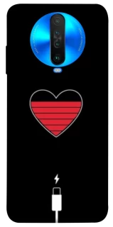 Чехол на Xiaomi Poco X2 Charge your heart фото 1 из 1