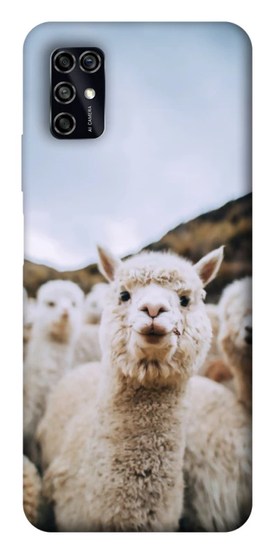 Чехол на ZTE Blade V2020 Smart Лама фото 1 из 1