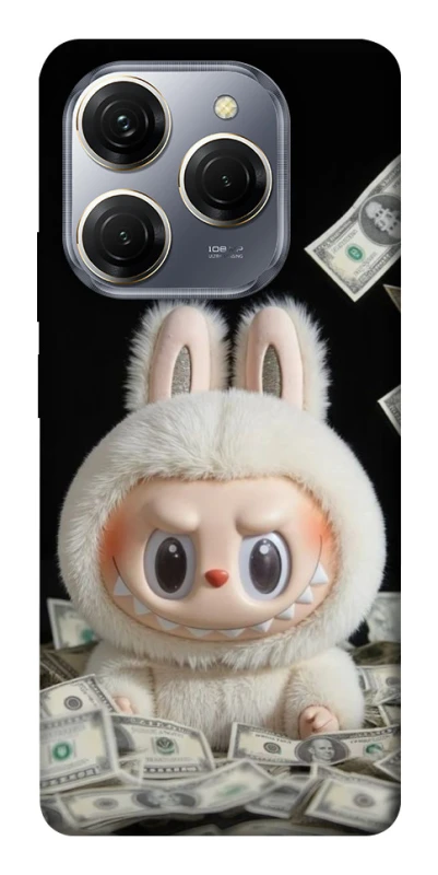 Чохол на TECNO Spark 20 Pro Dollar Labubu фото 1 з 1