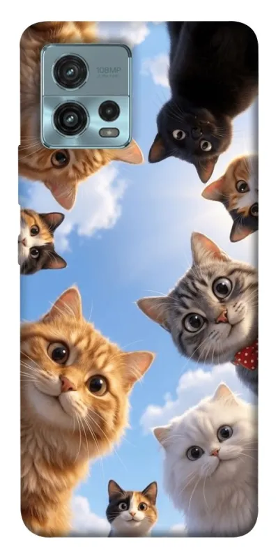 Чохол на Motorola Moto G72 Cats фото 1 з 1