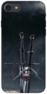 Чехол на Apple iPhone 7 / 8 (4.7") Мечи Ведьмака фото 1 из 1