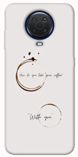 Чехол на Nokia G20 / G10 / 6.3 Coffee with you фото 1 из 1