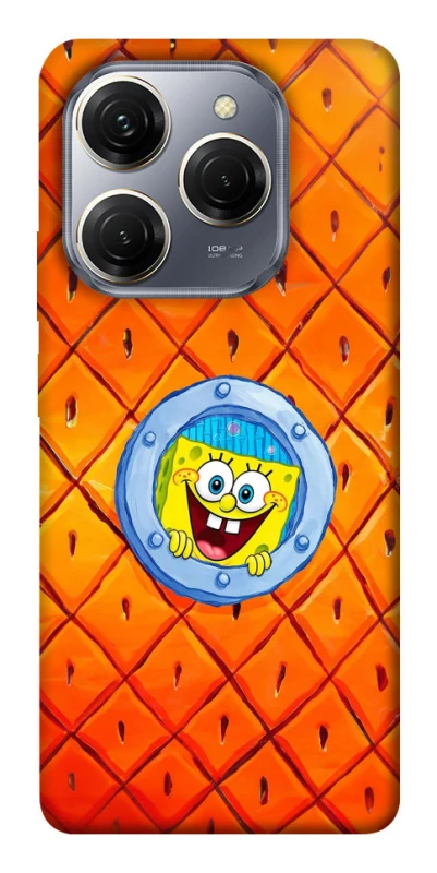 Чохол на TECNO Spark 20 Pro Дім Спанч Боба фото 1 з 1