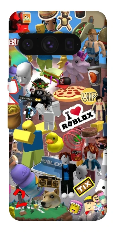 Чехол на Google Pixel 8 Pro Roblox collage ver.5 фото 1 из 1
