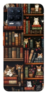 Чохол на Realme 8 Cats & Books фото 1 з 1