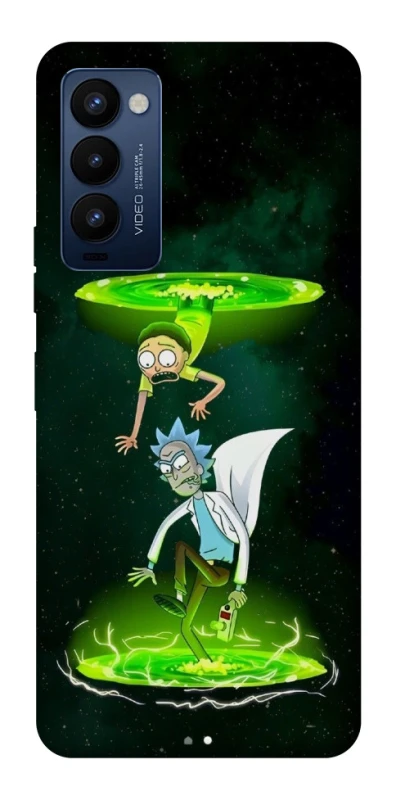 Чехол на TECNO Camon 18 Pro Rick and Morty фото 1 из 1