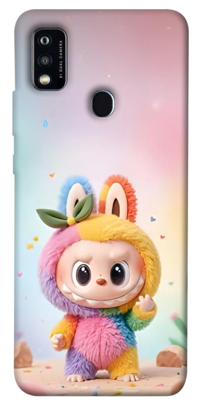 Чехол на ZTE Blade A51 Labubu colored фото 1 из 1