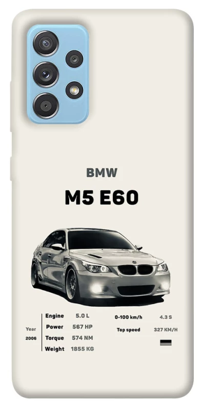 Чехол на Samsung Galaxy A52 4G / A52 5G BMW M5 E60 фото 1 из 1