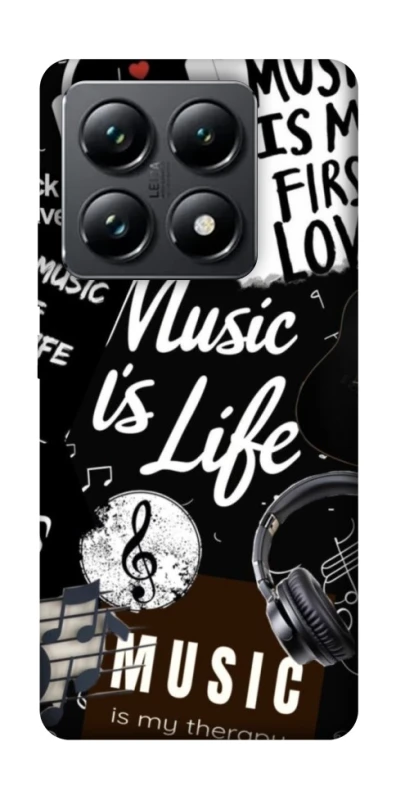 Чохол на Xiaomi 14T Pro Music is Life фото 1 з 1