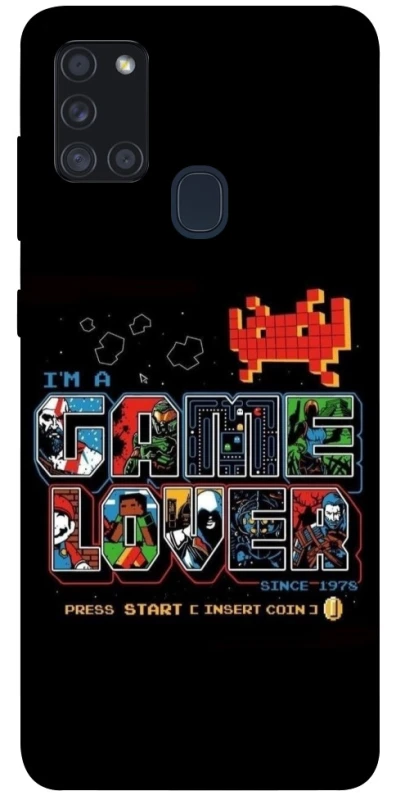 Чехол на Samsung Galaxy A21s Game Over фото 1 из 1