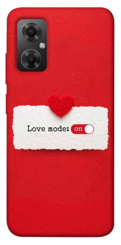 Чохол на Xiaomi Redmi Note 11R Love Mode ON фото 1 з 1