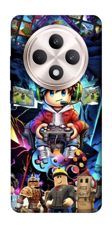 Чехол на Oppo Reno 12 F 4G/5G Roblox collage ver.4 фото 1 из 1