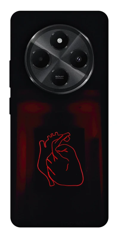 Чехол на Xiaomi Redmi A3 Pro Красное сердце фото 1 из 1