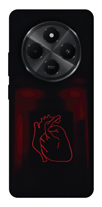 Чехол на Xiaomi Redmi A4 Красное сердце фото 1 из 1