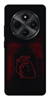 Чехол на Xiaomi Redmi A4 Красное сердце фото 1 из 1