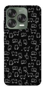 Чохол на ZTE Nubia V70 Design Black Cats фото 1 Чохол на ZTE Nubia V70 Design Black Cats фото 1 з 1