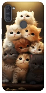 Чехол на Samsung Galaxy A11 Чехол Kittie Love v2 фото 1 из 1