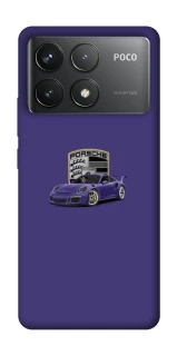 Чохол на Xiaomi Poco F6 Pro Porsche purple фото 1 з 1