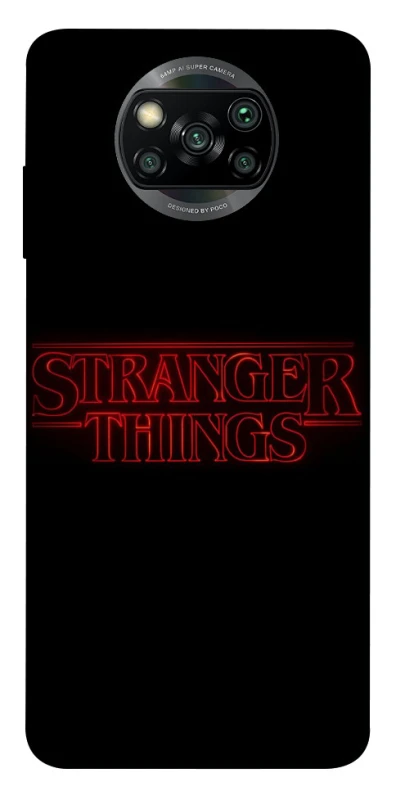 Чохол на Xiaomi Poco X3 NFC / Poco X3 Pro Stranger Things ver.5 фото 1 з 1