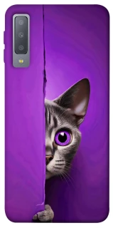 Чохол на Samsung A750 Galaxy A7 (2018) Кіт-підглядач фото 1 з 1