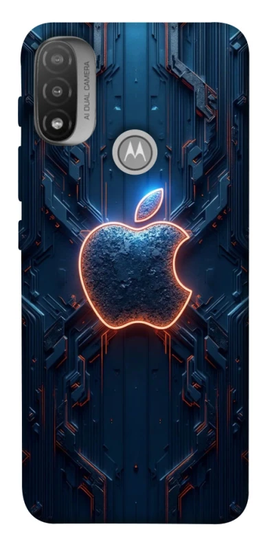 Чохол на Motorola Moto E20 Apple logo ver.1 фото 1 з 1