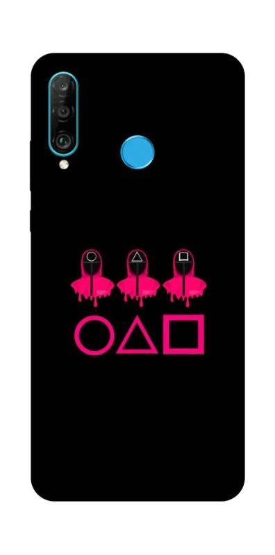 Чехол на Huawei P30 lite squid game v3 фото 1 из 1