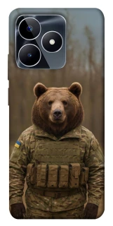 Чехол на Realme C53 Медведь защитник фото 1 из 1