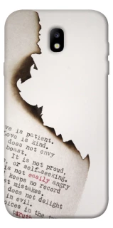 Чехол на Samsung J730 Galaxy J7 (2017) Стихи фото 1 из 1