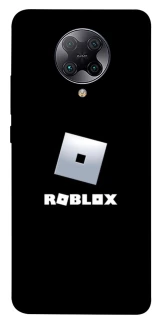 Чехол на Xiaomi Redmi K30 Pro / Poco F2 Pro Roblox logo black фото 1 из 1