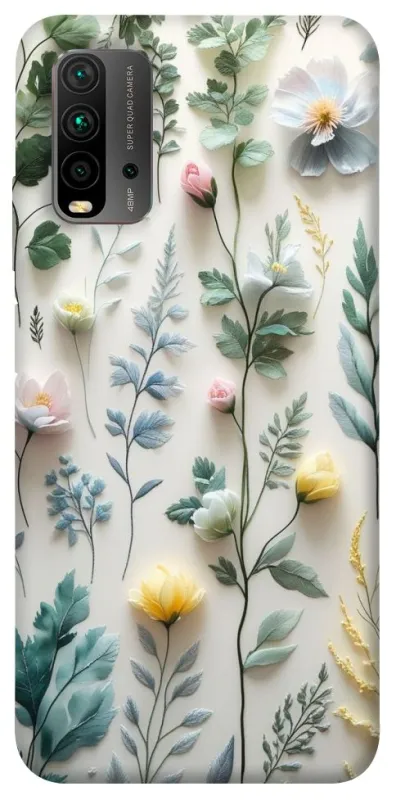 Чохол на Xiaomi Redmi 9T Floral design ver.4 фото 1 з 1
