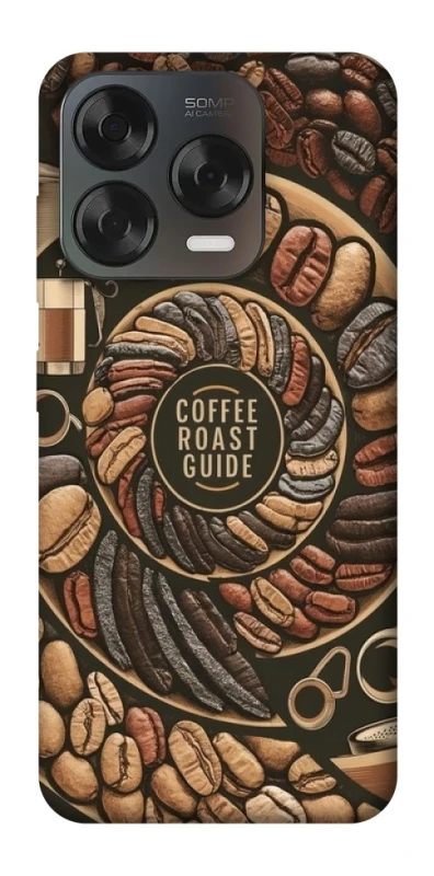Чехол на ZTE Blade V70 Design Coffee roast guide фото 2 из 2