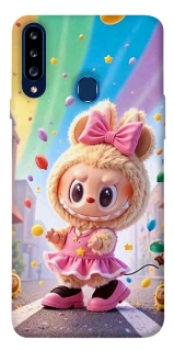 Чохол на Samsung Galaxy A20s Labubu rainbow фото 1 з 1