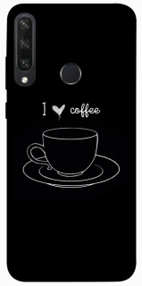 Чехол на Huawei Y6p Black coffee фото 1 из 1