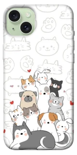 Чохол на Apple iPhone 15 Plus (6.7") Funny Pets фото 1 з 1