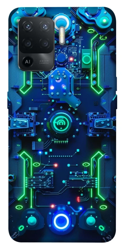 Чехол на Oppo Reno 5 Lite CyberPhone v3 фото 1 из 1