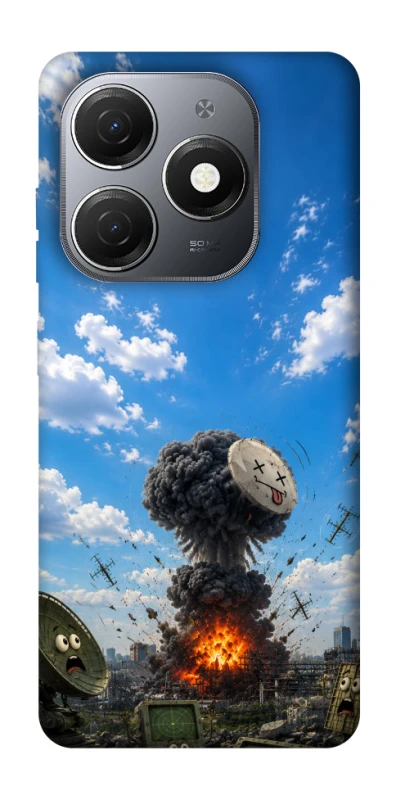 Чохол на TECNO Spark 20 Moscow never sleeps ver.6 фото 1 з 1
