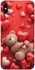 Чохол на Apple iPhone X (5.8") bear in hearts фото 1 з 1