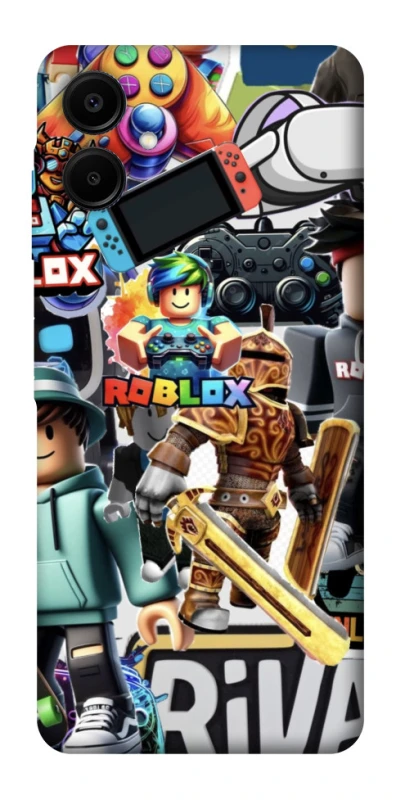 Чохол на Samsung Galaxy A06 Roblox collage ver.1 фото 1 з 1