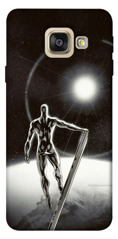 Чохол на Samsung A520 Galaxy A5 (2017) Срібний серфер фото 1 з 1