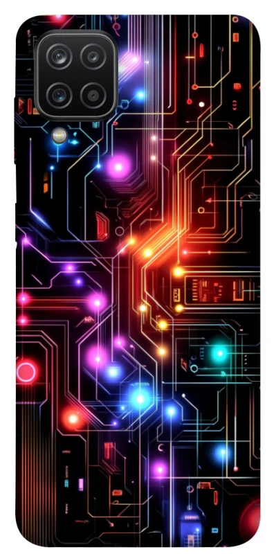 Чехол на Samsung Galaxy A12 CyberPhone v7 фото 1 из 1