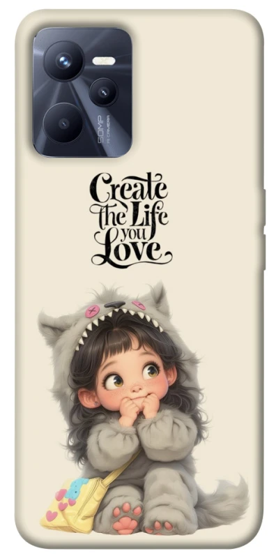 Чохол на Realme C35 Create the life you love фото 1 з 1