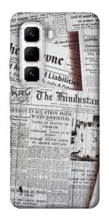 Чехол на Infinix Hot 50 Pro Газеты фото 1 из 1