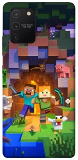 Чехол на Samsung Galaxy S10 Lite Minecraft game фото 1 из 1
