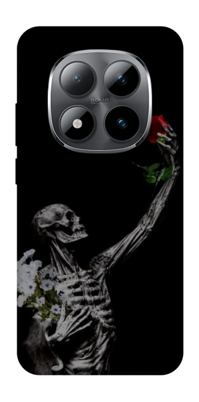 Чехол на Xiaomi Redmi Note 15 Pro 5G Skeleton vs Rose фото 1 из 1