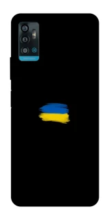 Чехол на ZTE Blade A71 Флаг красками фото 1 из 1