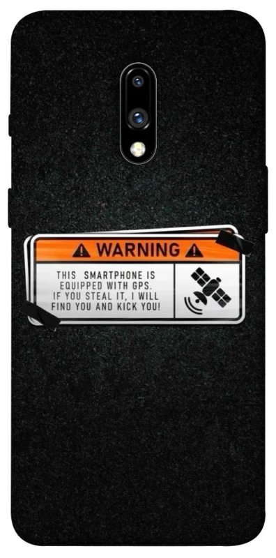 Чохол на OnePlus 7 Warning фото 1 з 1
