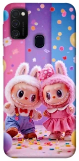 Чехол на Samsung Galaxy M21 Labubu twins ver.3 фото 1 из 1