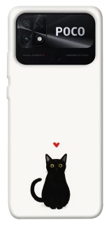 Чохол на Xiaomi Poco C40 cat in love фото 1 Чохол на Xiaomi Poco C40 cat in love фото 1 з 1