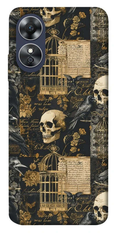 Чохол на Oppo A17 Halloween aesthetics ver.1 фото 1 з 1